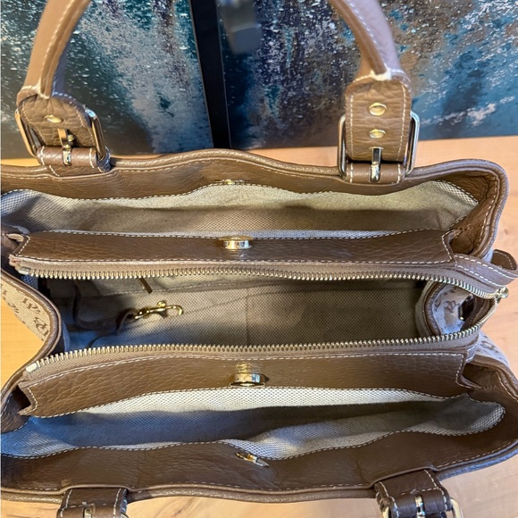 Dooney & Bourke Vintage Signature Monogram Satchel - Picture 15 of 15